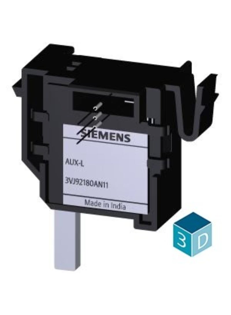 Siemens Auxiliary Switch – ACC- Accessory for 3VJ11 (125A) & 3VJ12 (250A) Breakers - ( 3VJ9218-0AN11) - Image 1